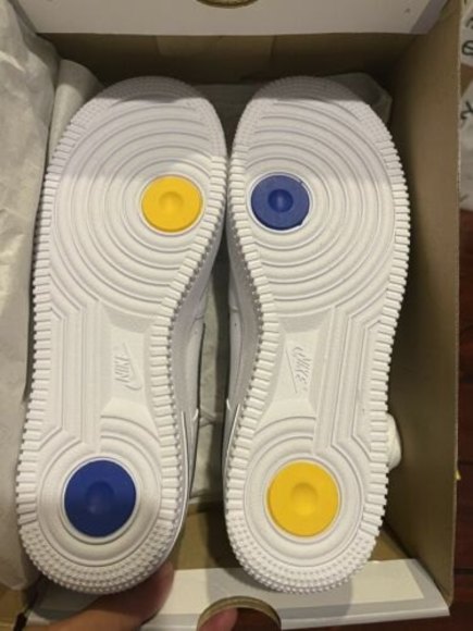 NEW Nike Air Force 1 07 LV8 Ken Griffey JR & SR Size 5.5Y / Women 7 Authentic - Picture 5 of 5